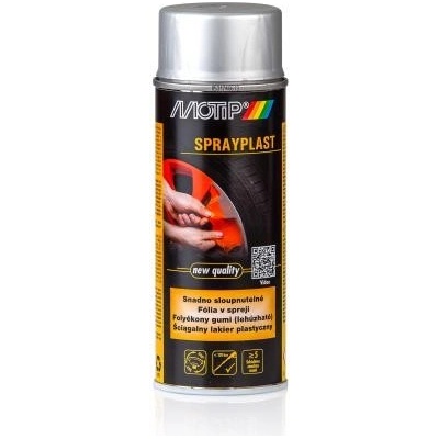 Motip Sprayplast 400 ml strieborná pololesk