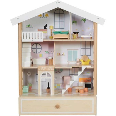 Classic World Дървена къща за кукли (cw50552)