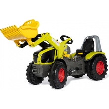 Rolly Toys CLAAS šliapací traktor X Trac Premium Bucket tiché kolesá