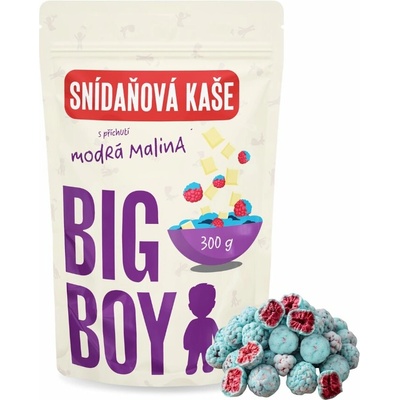 Big Boy Kaša s príchuťou modrá malina so spirulinou 300 g