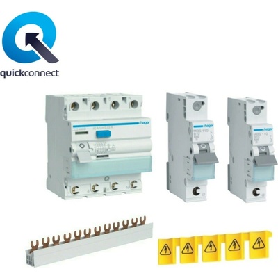 Balíček bezšroubový Hager quickconnect 1QC