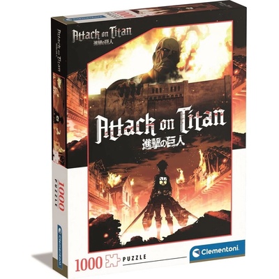 Clementoni Anime Collection: Attack on Titan Titans 1000 dílků