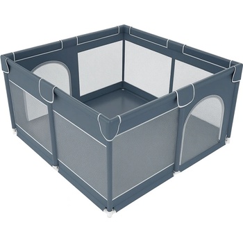 Choc Chick Кошара за игра Choc Chick - Playpen 3.0 Square, 130 х 130 cm, сива (503125075)