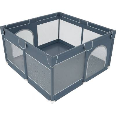 Choc Chick Кошара за игра Choc Chick - Playpen 3.0 Square, 130 х 130 cm, сива (503125075)