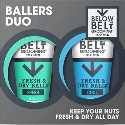 Below the Belt Grooming Fresh and Cool gél na intímne partie 75 ml + gél na intímne partie 75 ml