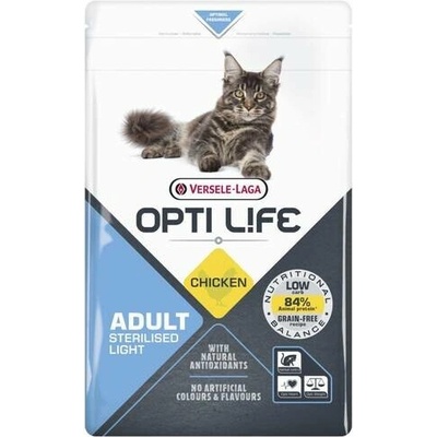 VERSELE LAGA Opti Life Cat Sterlised Light Chicken 1 kg