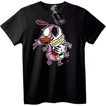 NOONEBRAND Тениска Зайче-череп - 2XL, Black