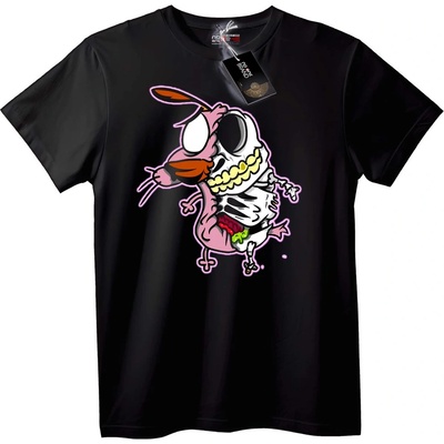 NOONEBRAND Тениска Зайче-череп - 2XL, Black
