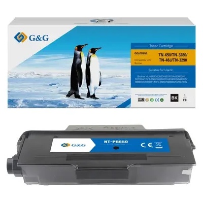 Compatible КАСЕТА ЗА BROTHER HL 5340D/5350DN/5370DW/5380DN/DCP 8070/8085/8370/MFC 8380/8880/8890 - TN3280 (TN-3280) - Black - PN NT-CB650/NT-P0650/NT-PB650 (100BRATN3280P)