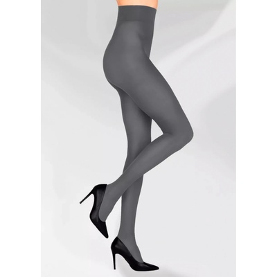 Mona Dámské punčocháče TINA 40 SOFT grey šedá