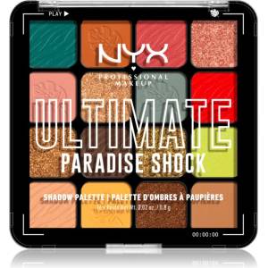 NYX Cosmetics Ultimate Shadow Palette сенки за очи цвят Paradise Shock 16 бр