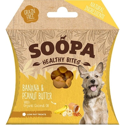 Soopa Healthy Bites s banánem a arašídovým máslem 50 g