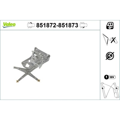 Zvedací zařízení oken VALEO 851872