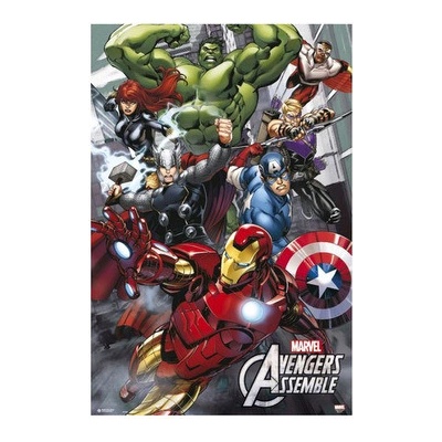Plagát, Obraz - Marvel - Avengers Assemble, (61 x 91,5 cm)