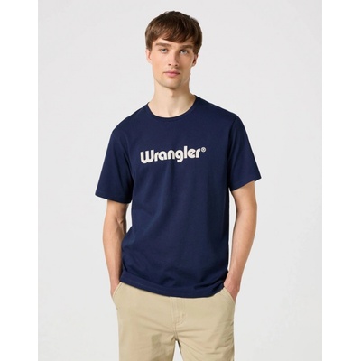 Wrangler pánské triko Logo Tee 112350524 Navy