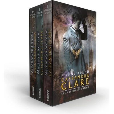 Pekelné stroje 1-3 diel box - Cassandra Clare