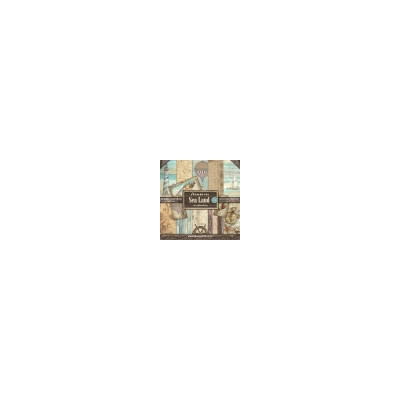 Sada papírů 30,5x30,5 190g Sea Land (SBBL37) Stamperia SCR525635