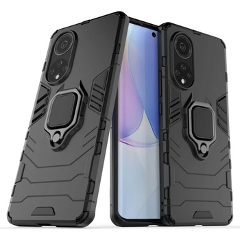 GKK Калъф със Стойка-Пръстен за HUAWEI Nova 9, Kickstand Armor Case, Черен (5901017206751)