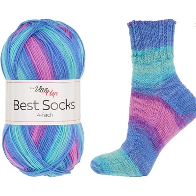 Vlna-Hep Best Socks (4fach) 7407