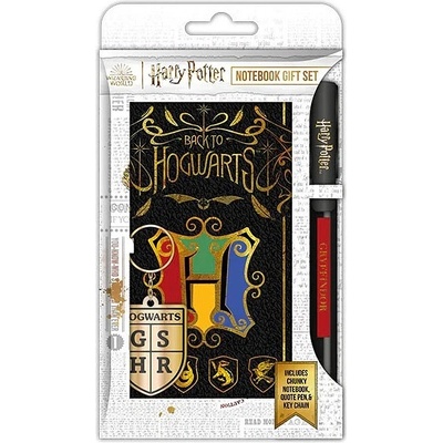 Blue Sky Studios dárková sada Harry Potter zápisník propiska a klíčenka HP712817