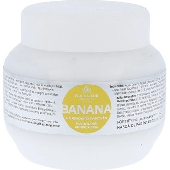 Kallos Banana posilujúca maska s multivitamínovým komplexom 275 ml