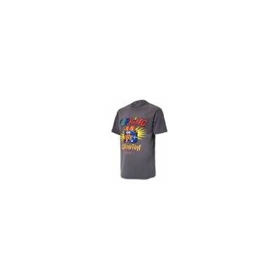 Pánské Muay Thai triko Top King X Puck 02 šedé