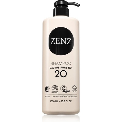 ZENZ Organic Cactus Pure No. 20 hydratačný šampón vhodné pre alergikov 1000 ml