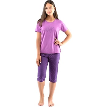 Gina pyžamo 3/4 dievčenské 29004P cukrová barytová