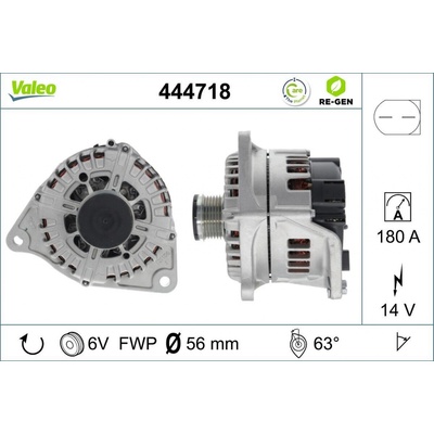 generátor VALEO 444718
