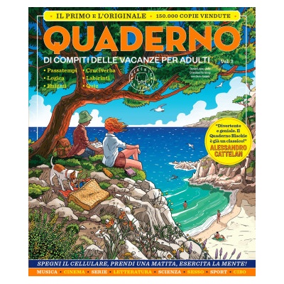 Quaderno di compiti delle vacanze per adulti | Daniel López Valle, Cristóbal Fortúnez