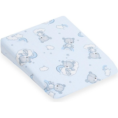New Baby Poťah na dojčenský vankúš klin BASIC blue