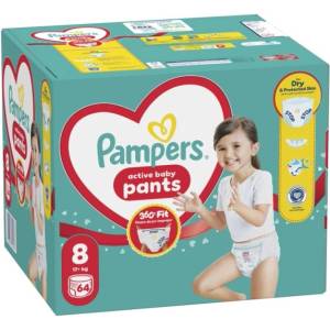 Pampers Гащички Pampers Pants 8 MB (17+ кг. ) - 64 броя