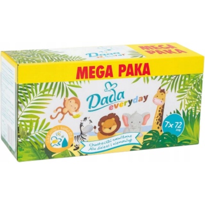 Dada Everyday Vlhčené ubrousky 7 ks