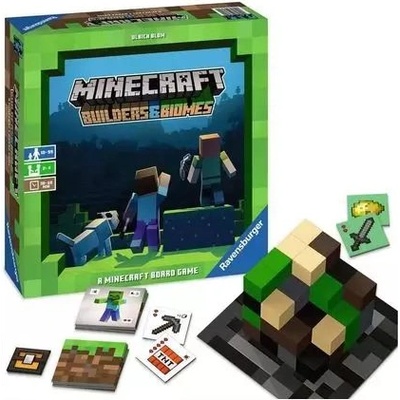 Ravensburger Minecraft - настолна игра на унгарски език (47952)