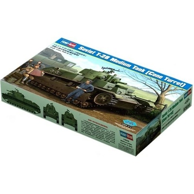 Hobby Boss T-28 Soviet Medium Tank Cone Turret 1:35