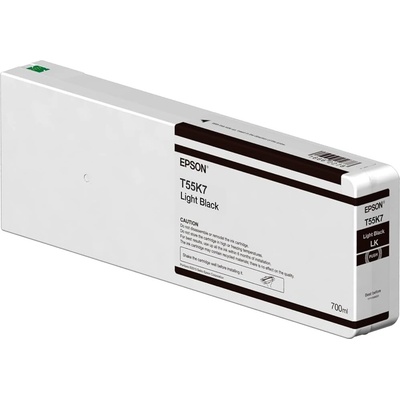 Epson C13T55K700 светло черен (light black) оригинална касета (C13T55K700)