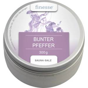 Chemoform finesse® Ексфолираща сол за сауна, цветен пипер, 300 г