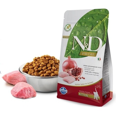 N&D PRIME CAT KITTEN Chicken & Pomegranate 1,5kg – Zboží Dáma