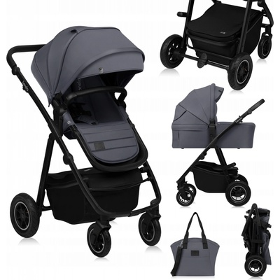 Lionelo AMBER PLUS 2IN1 GREY GRAPHITE 2025 – Hledejceny.cz
