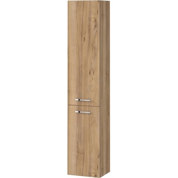 Cersanit S1003-001 - Висящ шкаф за баня NIKO 140x30 см орех (CS0195)