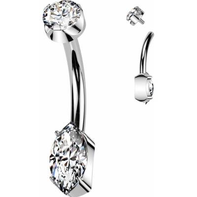 S4U Piercing do pupíku TITAN TIT1384-C