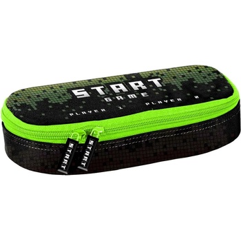 Image 1 of PASO Овален ученически несесер Paso Start Game - 1 цип (PP22CR-013)