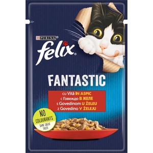 FELIX Fantastic пауч с говеждо в желе - 2.21кг