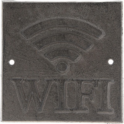 Cedulka WiFi - 8*8*0.5 cm - Clayre & Eef