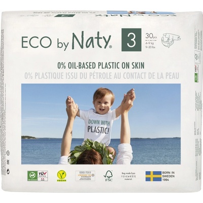 Naty NATURE BABYCARE 3 MIDI 4-9 kg 30 ks