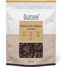 Šufan Kokosové chipsy s kakaom 125 g