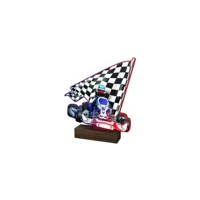 Poháry Bauer Dřevěná plaketa WF098 Motorsport
