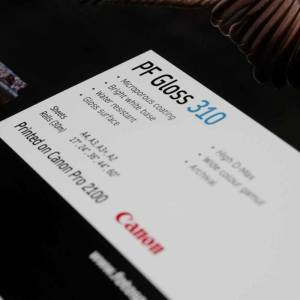 Fotospeed PF Gloss 310 g/m2 - 44" x 30 Метър (7D736)