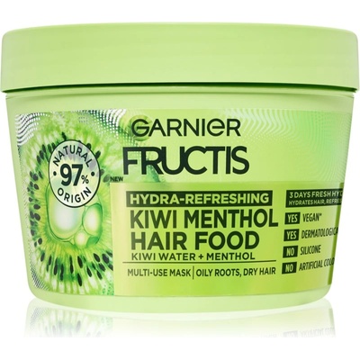 Garnier Fructis 3 in 1 освежаваща хидратираща маска За коса с аромат 390ml