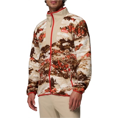 Columbia Мъжко поларено яке Columbia Sequoia Grove Printed Full Zip Fleece jacket - Zing / Fieldaze - размер XXL (005-6149-0815)